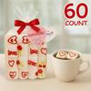 30 Count Marshmallow Gift 2 Pack, Soft & Fluffy Vanilla Marshmallows, Festive Holiday Treats,Gluten Free, Halal, Perfect for Gifting, Hot Chocolate, & Stocking Stuffers, 4.5 OZ 60 count view 2