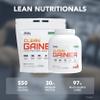 RIVAL NUTRITION Clean Gainer Salted Caramel High-Protein Lean Gainer Powder I 10 Lb, 32 Servings I 550 Calories, 30g Protein, 97g Multi-Source Carbs Per Serving I Natural Flavors, Clean Ingredients view 3