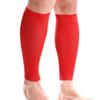 Mumian Sport Training Compression Support Shin Pads, Calf Sleeves Protective Gear, 3D Weaving Technology with Elastic Fabric for Muscle Protection, Breathable Quick - Dry Red Shin (M) view 4