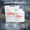 RIVAL NUTRITION Clean Gainer High-Protein Lean Gainer Powder Soft Serve Vanilla 10 Lb I 32 Servings with 550 Calories, 30g Protein, 97g Multi-Source Carbs I Natural Flavors, Clean Ingredients view 3