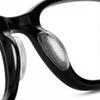 30 Pairs Glasses Nose Pads, D-Shaped Silicone Anti-Slip Nose Pad Stickers for Eyeglasses & Sunglasses, Soft Adhesive Nose Pieces, 15 Clear + 15 Black, 0.8" x 0.4" x 0.04" view 3
