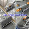 4 in 1 Floor Scrub Brush with Squeegee Long Handle Grout Brush 52'' 2026 Upgraded Multi-Functional Stiff Bristle Cleaning Scrub Brush Rotating Tile Brush for Cleaning Bathroom Patio, Pool, Garage view 3