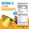 Blue Stripes Cacao Superfruit Gummies- Healthy Fruit Snack for Adults & Kids, Gluten Free, Vegan, No Sugar Added, 9 Essential Vitamins & Minerals, Natural Superfood- Pineapple & Cacao, 3.5 oz (3 Pack) view 2