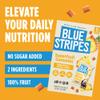 Blue Stripes Cacao Superfruit Gummies- Healthy Fruit Snack for Adults & Kids, Gluten Free, Vegan, No Sugar Added, 9 Essential Vitamins & Minerals, Natural Superfood- Pineapple & Cacao, 3.5 oz (3 Pack) view 3