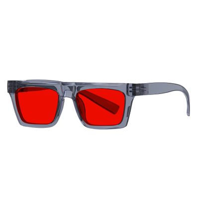 Eyekepper Red Lens Blue Light Blocking Glasses for Women Men, Grey