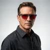 Eyekepper Red Lens Blue Light Blocking Glasses for Women Men, Grey view 4