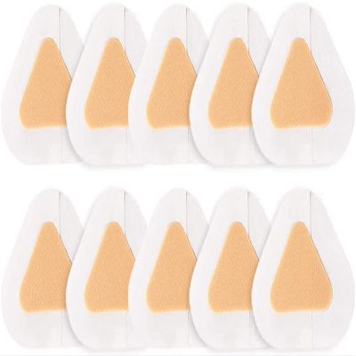 10 pcs Portable Adhesive Pads Heel Stickers for Women Blister Pads -wear Heel Pads for Feet