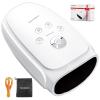 Aqvesane Hand Massager with Heat and Compression, Cordless Hand and Wrist Massager for Arthritis and Carpal Tunnel, Rechargeable, Gifts for Women Men, White view 1