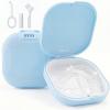 Retainer Case with Vent Holes, Compatible with Invisalign view 1