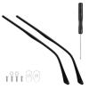 1 Pair Eyeglass Repair Kit Universal Glasses Arm Replacement Frame Tightening Set with Screws & Screwdrivers Complete Eyewear Repair Parts for Legs, Hinges & Adjustments view 2