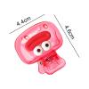 10 Piece Toothbrush Cover Cap Protector Clip Pod Case, Toothbrush Head Cover with Ventilation Hole,Toothbrush Cap for Household travel (pink) view 2