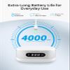 Voraiya Portable Ultrasonic Retainer Cleaner 4000mAh Rechargeable IPX6 Waterproof Retainer Cleaner Machine For Mouth Guard,Night Guard,Aligner,Small Denture Cleaning Pod For Teenagers,Adults,Travel view 2