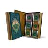Life Plus Style Gourmet Happy Tea Company The World of Tea 6 Flavors 60 Tea Bags Assortment Book with Black Herbal Tea Set and Green Tea Samplers Gift for Men Women Coworkers view 1
