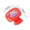 10 Piece Toothbrush Cover Cap Protector Clip Pod Case, Toothbrush Head Cover with Ventilation Hole,Toothbrush Cap for Household travel (red) view 2