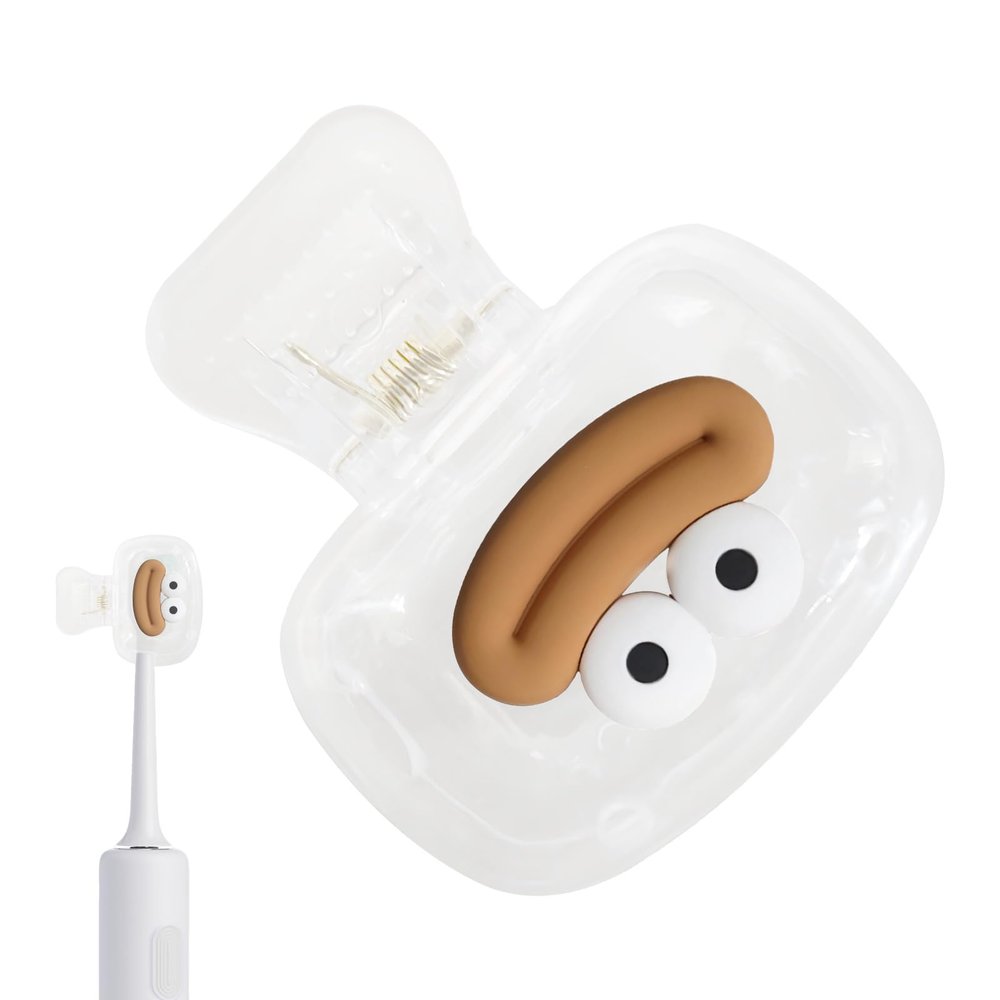 10 Piece Toothbrush Cover Cap Protector Clip Pod Case, Toothbrush Head Cover with Ventilation Hole,Toothbrush Cap for Household travel (white)