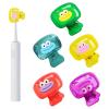 5 Piece Toothbrush Cover Cap Protector with Ventilation Hole,Toothbrush Head Cover Clip Pod Case for Travel Household (PP standard model, 5C) view 1