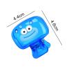 10 Piece Toothbrush Cover Cap Protector Clip Pod Case, Toothbrush Head Cover with Ventilation Hole,Toothbrush Cap for Household travel (blue) view 2