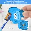 10 Piece Toothbrush Cover Cap Protector Clip Pod Case, Toothbrush Head Cover with Ventilation Hole,Toothbrush Cap for Household travel (blue) view 3