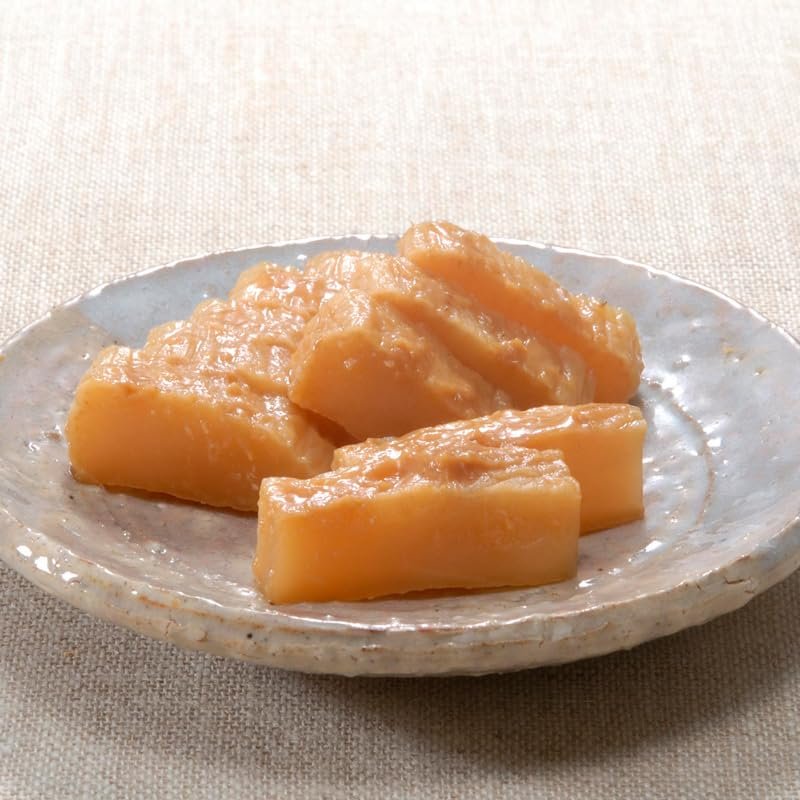 Dried White Radish Pickles, Fermented with Barley Miso, Japanese Pickles (Tsukemono), 5 Pack, Each 180g(6.34oz)