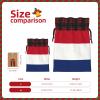 MOganjg Gift With Dutch Flag Print Drawstring Bag For Wrapping Birthday Wedding Household Use view 4