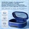 50kHz Dental Ultrasonic Cleaner with Digital Timer | 200ML Cleaning Pod for Dentures, Retainers, Aligners, Mouth Guards, Braces, Toothbrush Heads & Jewelry view 2