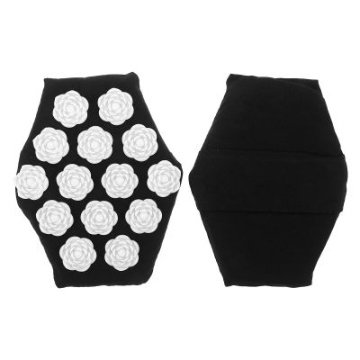 IWOWHERO 2PCS Partner Back Massage Glove - Soft and Gentle Spiky Hand Massager Yools - Small Palm Gloves for Shoulder and Neck Treatment