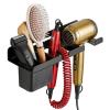 Hair Dryer Holder Wall Mounted Waterproof Straightener Storage Rack view 1