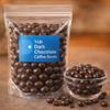Dark Chocolate Coffee Beans 1 lb Bag, Gourmet Chocolate-Covered Espresso Beans, Rich & Crunchy Snack view 1