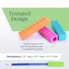 ARK Brick Stick Chewable Pencil Topper, Sensory Chew Toys for Kids & Adults, Medical-Grade Chew Fidget for Autism, ADHD, SPD, Anxiety, Includes 1 Eraser-Less Pencil, XXT, Very Firm, Lavender view 2
