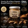 Brazil Nut Butter for Toast, Oatmeal, Smoothies & Baking, 9 oz (255 g) view 3