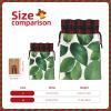 MOganjg Gift With Herb Plant Leaf Print Drawstring Bag For Wrapping Birthday Wedding Household Use view 4