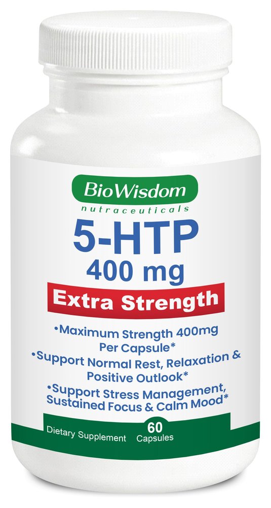 5htp 400mg Capsules Per Vegetarian Pill Extra-Strength Max Dose 5 htp Supplement. Sleep, Positive Outlook, Calmness, Cognition. 1 Pill is 400mg 5-htp Supplement and 2 Pills is 800mg htp5