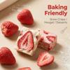 3.17oz90gFreeze Dried Strawberries,Frozen Fruit,Strawberries,No Sugar Added, No Additives,Perfect for Oatmeal, Cereal, Smoothies, Yogurt & Baking Toppings & Snacks view 3
