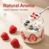 3.17oz90gFreeze Dried Strawberries,Frozen Fruit,Strawberries,No Sugar Added, No Additives,Perfect for Oatmeal, Cereal, Smoothies, Yogurt & Baking Toppings & Snacks view 4