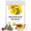 Premium Mullein Leaf Tea,100 Bags.for Respiratory Support and Lungs Cleanse detox, No Additives & Caffeine Free. view 1