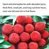 6.35oz Sugar Plums,Rock Sugar Bayberry,Bayberry,,Candied Fruit,Combination of Sweet and Sour Flavor,Chinese Snacks view 4