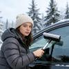 Car Cleaning Brush Detachable Sponge, Wash Tool, Glass Defrosting and Defogging Accessory | Retractable Windshield Wiper, Multi Function Cleaning, Easy Grip Handle For Vehicle Exterior Interior Care view 2