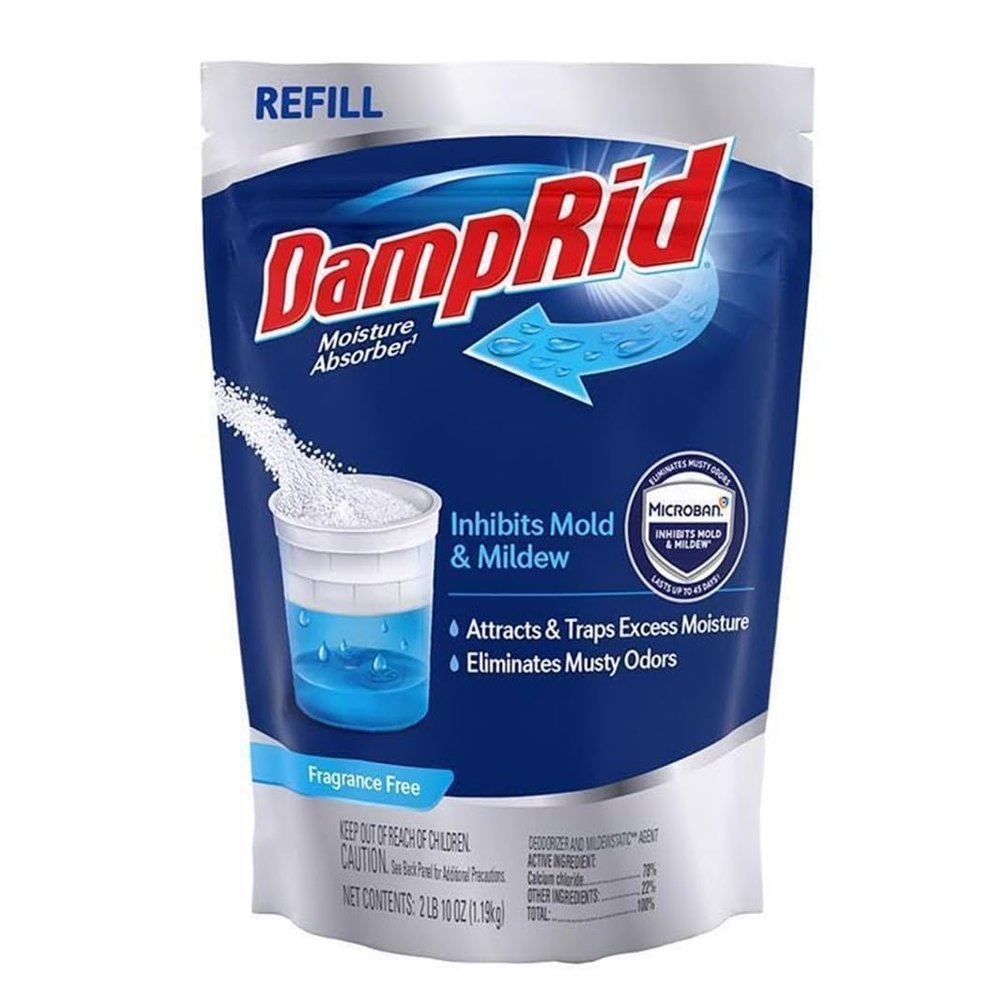 For DampRid Moisture Absorber Refill No Scent 42 oz (Pack of 3)