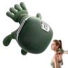 NRQCJM Heated Neck Massager with Real Hand Tech, 4d Deep Tissue Shoulder and Back Massager, Finger Kneading for Chronic Pain Relief, Portable Shiatsu Massager for Office and Home view 1