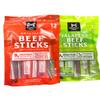 Member's M Grass Fed Beef Sticks Combo 1oz (24 Count) (12x Original + 12x Jalapeno) view 1