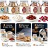 5 Flavors Breakfast Soy Milk Powder Pack, 500g*5 Cans, Ready-to-Use for Blender/Smoothie Maker, Whole Grain, Nutrient-Rich Instant Mix view 4