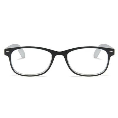 2SeeLife Blue Light Reading Glasses for Men & Women Small-Medium Fit, Sturdy Frame, Spring Hinges, Premium Readers, Black, +2.25