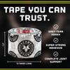 Goat Tape Scary Sticky Athletic Tape. Black Fabric with Yellow Ink Print. 1.5" x 10yds. Sold in Packs of Two Rolls Each view 4