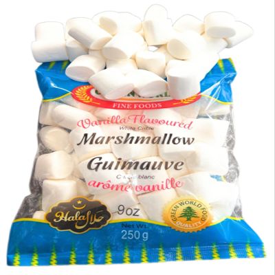 Halal Large Marshmallow Vanilla Flavoured. (250g)