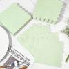 100 Pcs Cocktail Napkins, 2-Ply Scalloped Paper Napkins 5 x 5 Inches, Disposable Beverage Dessert Napkins for Wedding, Birthday, Dinner, Party, Baby Shower Anniversary view 4