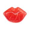 My Mind's Eye Lips Shaped Valentine Paper Plates Disposable Tableware for Valentines Day, Galentines, Romantic Dinner, Date Night and Birthday 8 Count, 9 Inch view 2