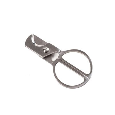 AHGDDA Cigar Cutter Stainless Steel Double Edged - 8 Style Scissor Portable Accessory Tool, Manual Pocket Guillotine Desktop Trimmer(A)