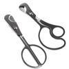 AHGDDA Cigar Cutter Stainless Steel Double Edged - 8 Style Scissor Portable Accessory Tool, Manual Pocket Guillotine Desktop Trimmer(A) view 3