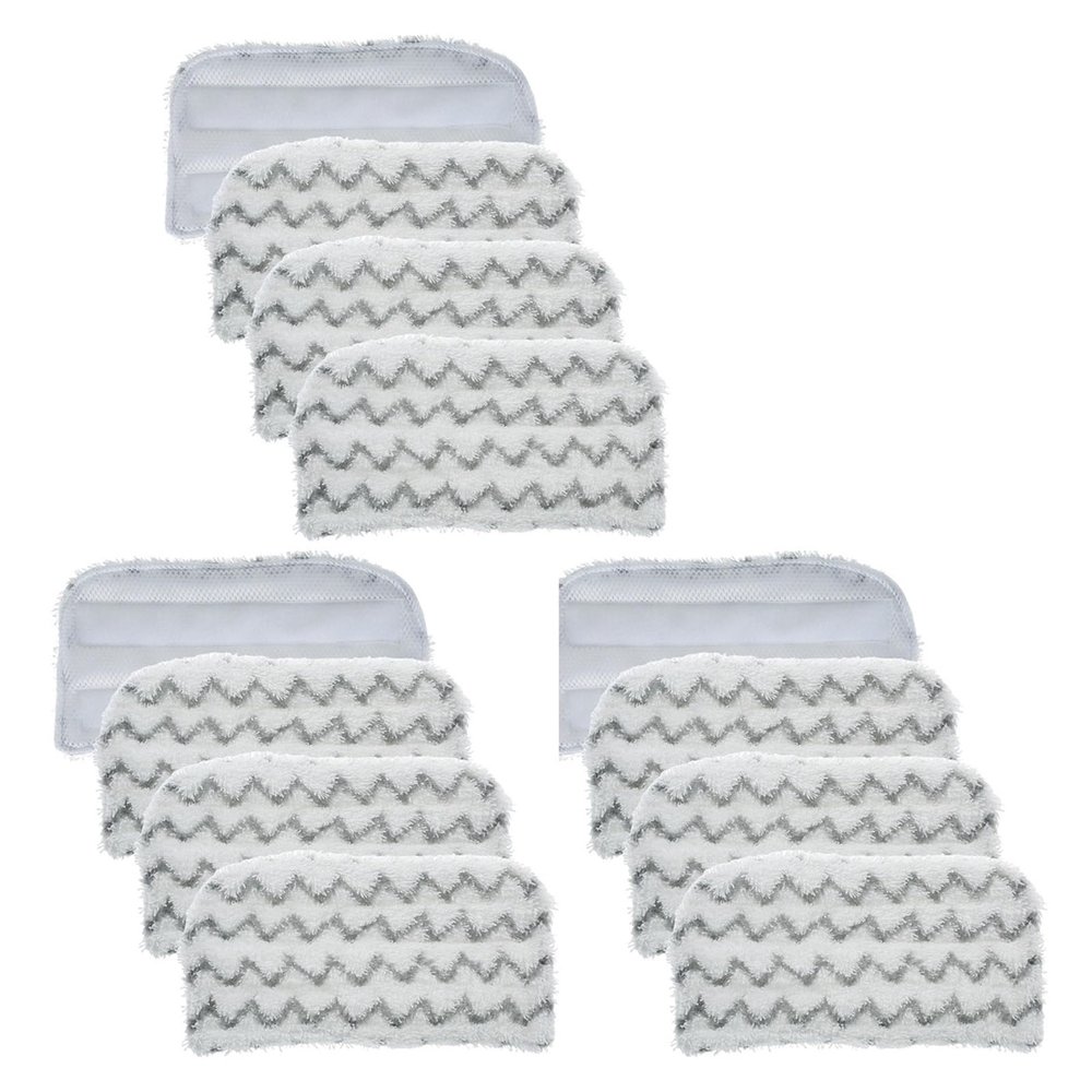 1/2/3 Set Steam Mop Replacement Pad Reusable Stem Washable Cleaner PadCompatible for Shark S1000 S1000A S1000C S1000WM(3Sets)