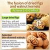 Fig & Walnut Bites 250g, Only 2 Ingredients: Natural Figs & Premium Walnuts, Whole Fig Stuffed with Whole Walnut,Healthy High-Fiber Energy SnackPerfect Office Snack for TV Time view 3